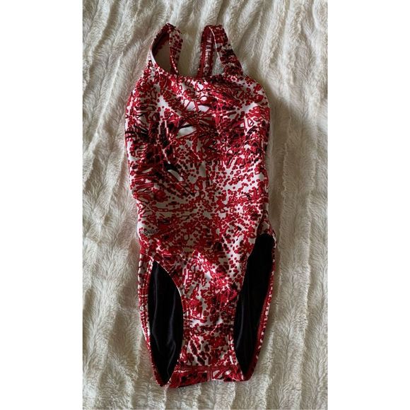 Speedo Other - Red and white Speedo One Piece swimsuit for Competition size 32